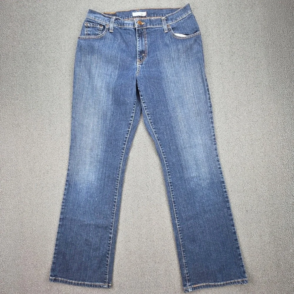 Levi 510 Relaxed Boot Cut Jeans Mens Blue Denim Medium Wash‎ 32x31